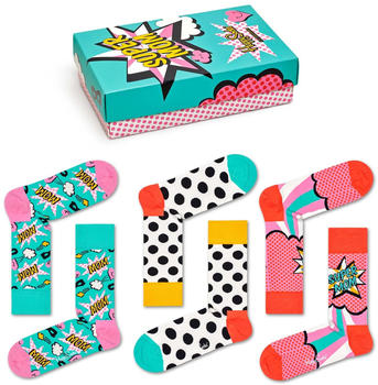 Happy Socks World's Strongest Mom Socken Geschenkbox (XMOT08-4300)