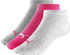 Puma Sneaker-Socken 3er-Pack (906807) middle grey melange/pink