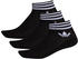 Adidas Originals Trefoil Ankle Socks 3 Pairs black/white (EE1151)