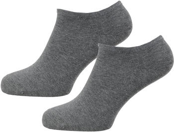 Tommy Hilfiger 2-Pack Sneaker Socks middle grey melange (343024001-758)