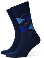 Burlington Socken "Everyday Argyle Mix" 2 Paar, atmungsaktiv, Einheitsgr&ouml;&szlig;e 40-46,