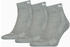 Puma Unisex Quarter-Socken mit Polsterung 3er-Pack
