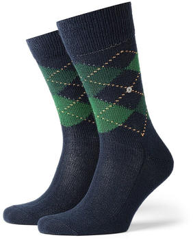 Burlington Socken Preston (24284) navy/green