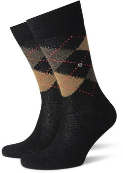 Burlington Socks Preston (24284) black/brown