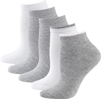 Nur Die Sneaker Socks Classic 5-Pack (487821) grey/white