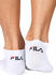 Fila Invisible Sneaker Socks (F9100) white