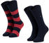 Tommy Hilfiger 2-Pack Rugby Socks (342021001) red