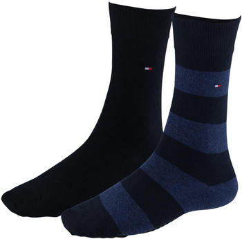 Tommy Hilfiger 2-Pack Rugby Socks (342021001) dark navy