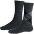 Tommy Hilfiger 2-Pack Check Socks (100001495) anthracite
