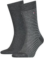 Tommy Hilfiger Socken "TH MEN SMALL STRIPE SOCK 2P" 2 Paar, 2 Paar tlg. Tommy
