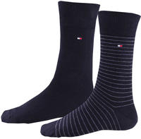 Tommy Hilfiger Socken "TH MEN SMALL STRIPE SOCK 2P" 2 Paar, 2 Stk. tlg. Tommy