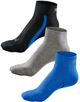 Puma Lifestyle Quarter Socks (100000957) navy/grey/strong blue