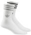 Adidas Mid-Cut Glitter Crew Socks 2-Pack grey