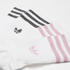 Adidas Mid-Cut Glitter Crew Socks 2-Pack white/bliss pink/black