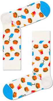 Happy Socks Hamburger Sock (HAM01) white