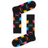 Happy Socks Cat Pattern Socks (MJA01) black