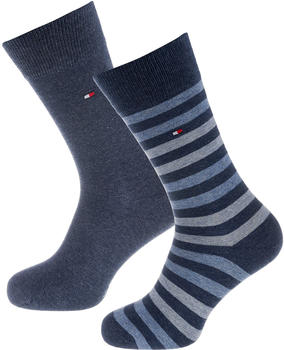 Tommy Hilfiger Duo Stripe Socks 2-Pack (472001001) jeans