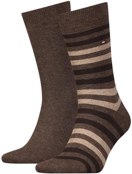 Tommy Hilfiger Duo Stripe Socks 2-Pack (472001001) oak