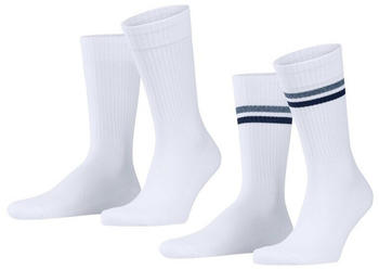 Esprit Tennis Stripe 2-Pack Herren Socken (17762-2010) off-white