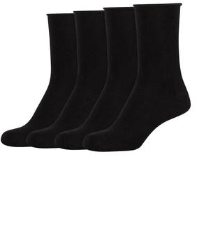 S.Oliver Online Women silky touch sustainable Socks 4p (S20135002-0005) black
