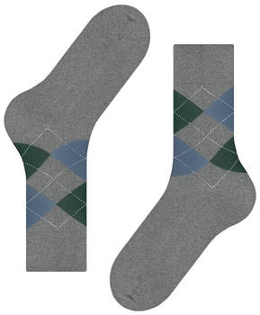 Falke Socken Sensitive Argyle (12535-3390) light greymel.