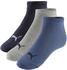 Puma Sneaker-Socken 3er-Pack (906807) navy/grey/nightshadow blue