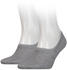 Tommy Hilfiger No Show Socks 2 Pairs (382024001) middle grey melange