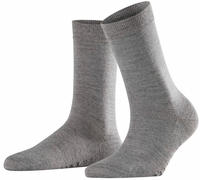 Falke 47488-3830-39-40, Falke Tagessocke Softmerino (leichte, Merinowolle) grau Damen