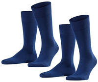 Falke 14610, Falke Herren Socken Happy - 2er Pack 39-42 Royal Blue (6000)