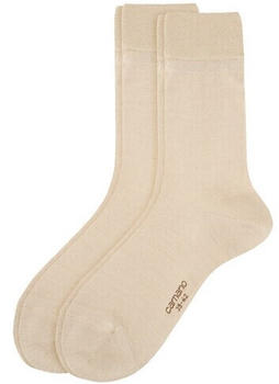 Camano Men Basic mercerised cotton Socks 2p (000004303) sand