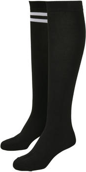 Urban Classics Ladies College Socks 2-pack (TB4641-00007-0076) black
