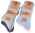 Brubaker Alpaka-Socken blau/grau