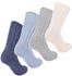 Brubaker Alpaka-Socken blau/grau
