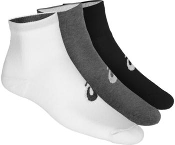 Asics Quarter Sock (155205) 3-Pack black/white/grey