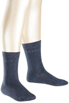 Esprit Socks Foot Logo 2-Pack navyblue (19041)