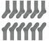 Falke Happy 6-Pack Herren-Socken (12513) light grey melange