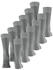 Falke Happy 6-Pack Herren-Socken (12513) light grey melange