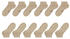 Falke Happy 6-Pack Herren-Sneakersocken (12516) sand melange