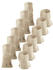 Falke Happy 6-Pack Herren-Sneakersocken (12516) sand melange