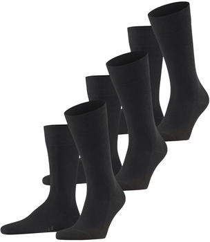 Falke Family 3-Pack Herren-Socken (13097) black