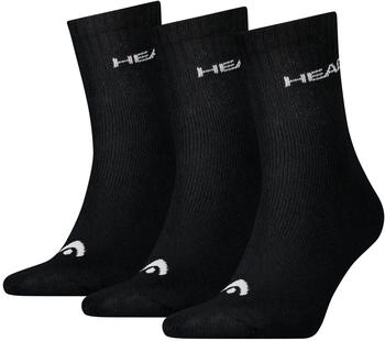 Head Crew Socken 3er-Pack (701213456-200) schwarz