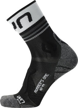 UYN Runner's One Socks (S100271) black/white