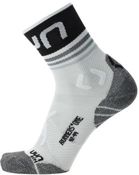 UYN Runner's One Socks (S100271) white/black