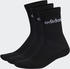 Adidas Linear Crew Cushioned Socks 3 Pairs (IC1301) black