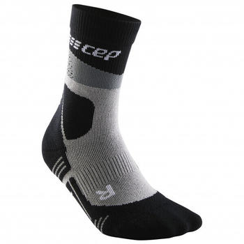 CEP Women's Max Cushion Socks Hiking Mid Cut grey/black
