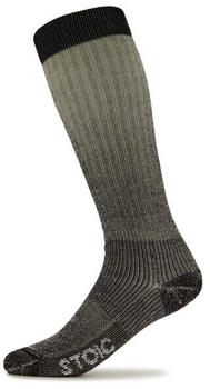 Stoic Merino Wool Cushion Heavy Long Socks black