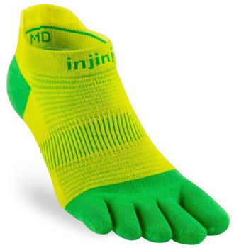 Injinji Run Lightweight No-Show Sock clover