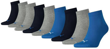 Puma Sport Quarter Sock 9er-Pack (701219014) grey/blue
