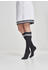 Urban Classics Ladies College Socks Blk/wht (TB770-00050-0070) black/white