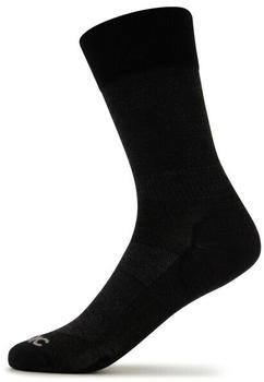 Stoic Merino Liner Crew Socks black